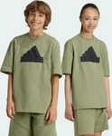 Adidas IV9605-0003, Adidas Future Icons Logo Piqu&eacute; T-Shirt Tent Green / Black Kinder