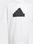 Adidas IK9328-0004, Adidas Future Icons Logo Piqu&eacute; T-Shirt White / Black Kinder