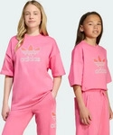 Adidas JV8559-0007, Adidas Oversize Trefoil T-Shirt Pink Fusion Kinder