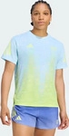 Adidas KG8254-0004, Adidas BMW BERLIN-MARATHON 2026 T-SHIRT, ALLOVER-PRINT Crystal