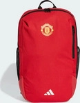 Adidas IY0439, Adidas Manchester United Heimrucksack Mufc Red / Black / White