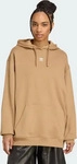Adidas JX7754-0004, Adidas Essentials Loose French Terry Hoodie Cardboard Frauen