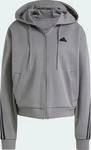 Adidas IW5255-0003, Adidas Future Icons 3-Streifen Kapuzenjacke Grey Four Frauen