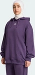 Adidas JX7756-0002, Adidas Essentials Loose French Terry Hoodie Aurora Plum Frauen