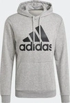 Adidas GK9541-0001, Adidas Essentials Big Logo Hoodie Medium Grey Heather / Black