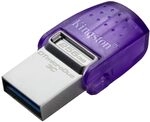 Kingston DataTraveler microDuo 3C USB-Stick 256GB USB Gen 3 Type-C und Type-A -