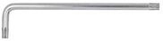 KS Tools 964.0606 EDELSTAHL TX-Winkelstiftschl&uuml;ssel mit Bohrung, lang, TB30