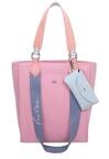 Fritzi Izzy02 Canvas Rosy Shopper Baumwollmix Damen Handtasche Festival City Beach