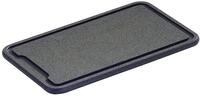Zassenhaus 0000060034 Tranchierbrett, Kunststoff, schwarz, 1 x 23 x 36 cm