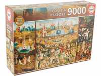 Educa - Garten der Lüste, 9000 Teile Puzzle für Erwachsene und Kinder ab 14...