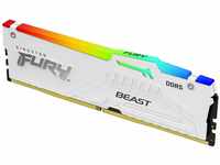 Kingston Fury Beast Weiß RGB XMP 64GB 5600MT/s DDR5 CL40 DIMM Desktop Gaming