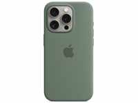 Apple iPhone 15 Pro Silikon Case mit MagSafe – Zypresse ​​​​​​​