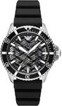 Emporio Armani Herren Automatisch 3 Zeiger Uhr mit Armband AR60062