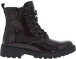 Geox Junior Girl J CASEY GIRL ANKLE BOOTS DK BURGUNDY/BLACK 33_EU