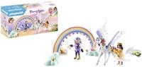PLAYMOBIL Princess Magic 71361 Himmlischer Pegasus mit Regenbogen, Zauberhaftes