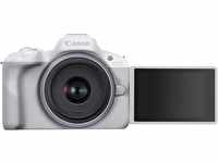 Canon EOS R50 Systemkamera + RF-S 18-45 is STM Objektiv - Spiegellose Kamera