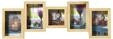 walther design Bilderrahmen natur 4X10x15 cm und 1X10x10 cm Galerierahmen Rustic