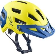 Black Crevice MTB Fahrradhelm, Yellow/Navy, S/M (54-58cm)