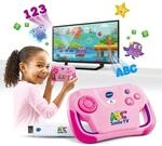 VTech ABC Smile TV pink &ndash; Kabellose Lernkonsole mit HDMI-Stick f&uuml;r den...