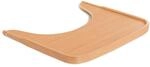 hauck Wooden Tray, Natural - Holz Essbrett f&uuml;r Alpha+ & Beta+ Holzhochstuhl f&uuml;r