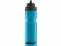 SIGG WMB Sports Blue Touch Sport Trinkflasche (0.75 L), schadstofffreie und