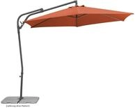 Schneider Sonnenschirm Genua, terracotta, 300 cm rund, 630-05, Gestell Stahl,