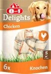 8in1 Delights Chicken Knochen S - gesunder Kauknochen f&uuml;r kleine Hunde,...