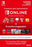 Nintendo Switch Online + Erweiterungspaket (Familienmitgliedschaft) - Standard 
