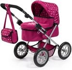 Bayer Design 13067AA Puppenwagen Trendy, mit Tasche, h&ouml;henverstellbarer Griff,