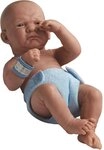 La Newborn Boutique &ndash; Realistische 35,6 cm anatomisch korrekte Jungen Baby Puppe