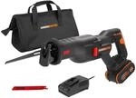 WORX WX516 Nitro Akku-S&auml;bels&auml;ge 20V - leistungsstark b&uuml;rstenloser Motor -