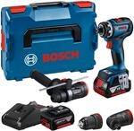 Bosch Professional 18V System Akku Schrauber GSR 18V-90 FC - FlexiClick System (inkl.