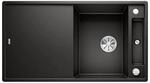 BLANCO AXIA III 5 S | Granitsp&uuml;le aus SILGRANIT schwarz | Einbauart: Einbau von Oben