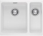 Franke KBG 160 125.0158.599 K&uuml;chensp&uuml;le KUBUS polarwei&szlig;, Chrom