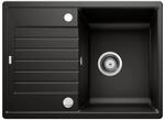 BLANCO ZIA 45 S Compact | Granitsp&uuml;le aus SILGRANIT schwarz | Einbauart: Einbau von