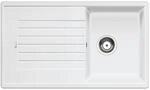 BLANCO 516730 K&uuml;chensp&uuml;le Zia 45 SL, Silgranit PuraDur, Wei&szlig;