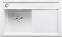 BLANCO ZENAR 45 S-F | Granitsp&uuml;le aus SILGRANIT wei&szlig; | Einbauart: Fl&auml;chenb&uuml;ndig 