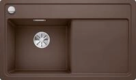 BLANCO ZENAR 45 S-F | Granitsp&uuml;le aus SILGRANIT cafe | Einbauart:...