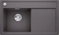 BLANCO ZENAR 45 S-F | Granitsp&uuml;le aus SILGRANIT felsgrau | Einbauart:
