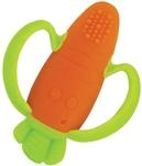 Infantino Lil&rsquo; Nibbles, Texturierter Silikon-Bei&szlig;ring, BPA-freies