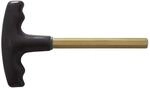 KS Tools 963.1574 BRONZEplus Innensechskant-Winkelstiftschl&uuml;ssel mit T-Griff 5 mm