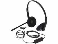 Yealink Headset YHS34 Lite Dual - Zwei Ohr Kopfhörer - mit RJ Anschlußkabel