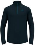 Odlo Fleecepullover Herren Besso I Midlayer mit Halbrei&szlig;verschluss I Langarm