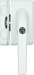 ABUS Fenster-Zusatzsicherung FO500N AL0089 - Fensterschloss mit Druckzylinder,
