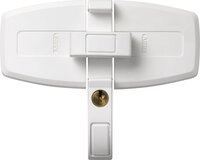 ABUS Fenster-Zusatzsicherung DFS95 AL0145 - Sicherung f&uuml;r Doppelfl&uuml;gelfenster,