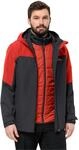 Jack Wolfskin Herren Glaabach 3in1 Jkt M Jacket, strong red, XL EU