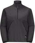 Jack Wolfskin Jungen Teen Halfzip Y Pullover, Granite Black, 128