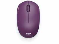 Port Connect Wireless Collection, kabellose Maus, USB-A-Dongle, 2,4 GHz, 1600...