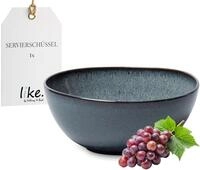 like. by Villeroy & Boch Lave gris Servierschuessel 25,5x25,5x10,5cm