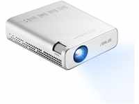 ASUS ZenBeam E1R Mini-LED-Projektor (200 LED-Lumen, WVGA-Auflösung (854x480),